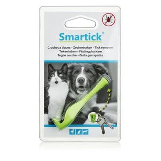 Pince pour tiques et Puces Smartick - Vert - Pour chien, chat et cheval