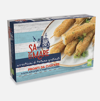 Arrosticini di totano gratinati 300G Sa di mare