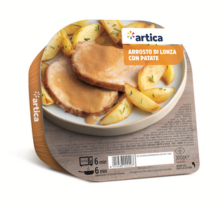 Arrosto di lonza con patate 300G Artica