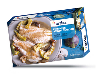 Filetto di cernia con porcini 250G Artica