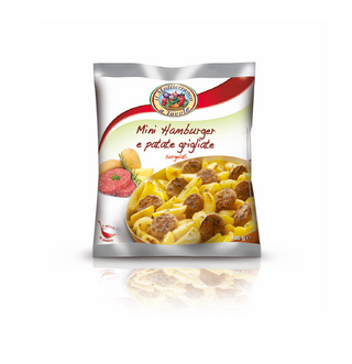 Mini Hamburgher con patate 450G Il mediterraneo a tavola