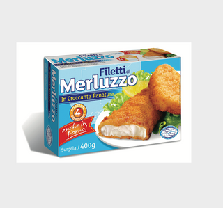 Filetti di merluzzo in croccante panatura 400G Oggi Pesce