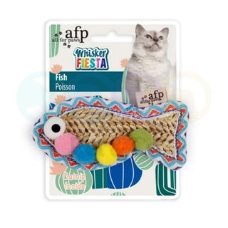 Jouet chat poisson en fibre – afp