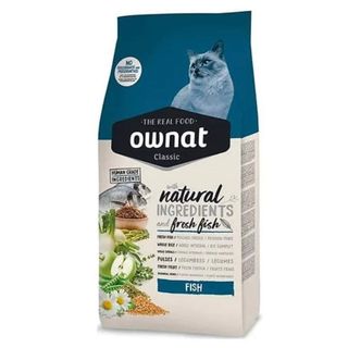 Ownat classic fish 4kg pour les chats adultes