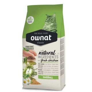 Ownat classic hairball pour chats 4kg au poulet
