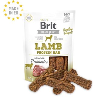 Brit snacks pour les chiens adultes au poulet et agneau 80g