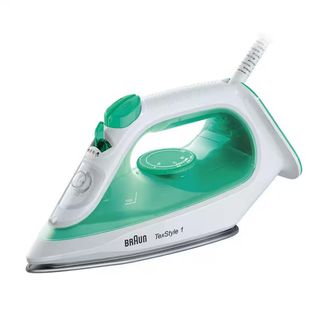 Ferro a Vapor BRAUN TexStyle 1 SI 1040GR (Jato a vapor 120 g/min - Base Cerâmica)