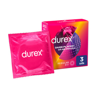 Durex Pleasure Me კონდომები 3 ერთ.