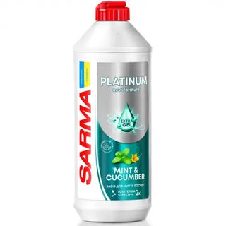 Гель для миття посуду Sarma Platinum М'ята та огірок 500 мл