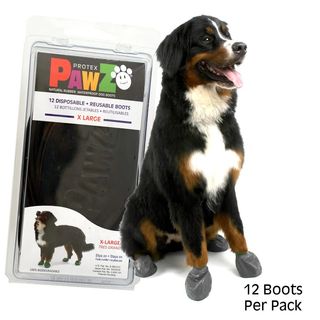PAWZ Bottines XL pour très grandes races - 12 unités couleur noire