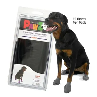 PAWZ Bottines L pour grandes races - 12 unités couleur noire