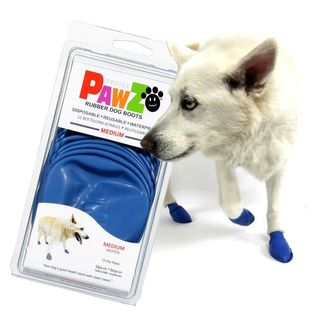 PAWZ Bottines M pour races moyennes - 12 unités couleur bleue