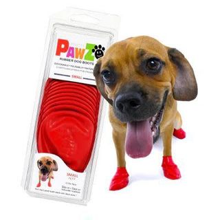 PAWZ Bottines S pour petites races - 12 unités couleur rouge