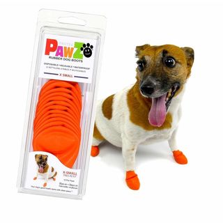 PAWZ Bottines XS pour très petites races - 12 unités couleur orange