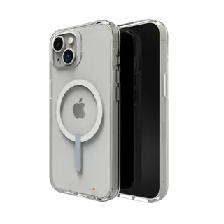 iPhone 13, 14, 15 Zagg Gear4 Crystal Palace Clear D3O Snap