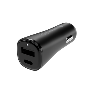 Mophie Essentials Chargeur Auto 12W Dual Usbc & Usba