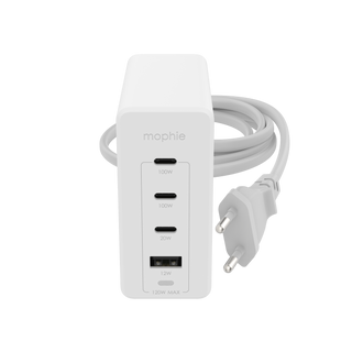 Mophie Adaptateur Mural 120W White (3XUSB-C + 1XUSB-A)