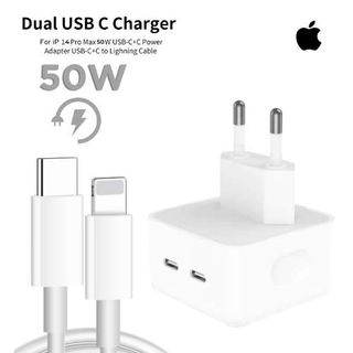 Chargeur Iphone 50W (Type C - lightning) Turbo Fast Charger