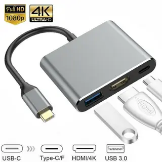 Adaptateur (Type C) 3 en 1