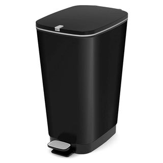 Kanta za otpatke sa papučicom "CHIC" L 50-60l crna pvc Kis