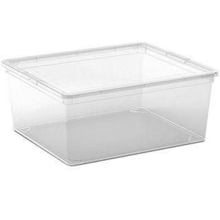 Kutija C M providna sa poklopcem