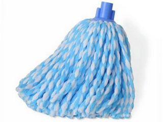 Rezervna glava za mop Duo Mop plavo-bijela Spontex