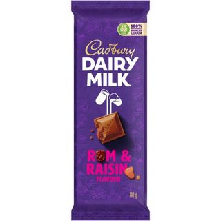 Cadbury Rum & Raisings 80Gm
