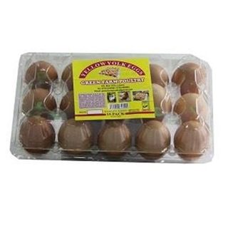 Green Farm Yellow Yolk Egg 15 Pack
