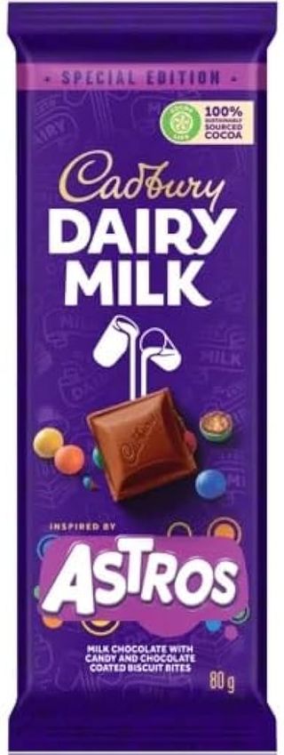 Cadbury Dairy Milk Astros Chocolate 80Gm