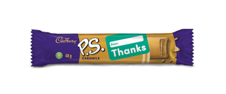 Cadbury P.S Caramilk Chocolate 19Gm