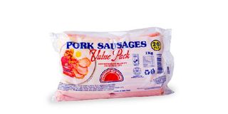 F/Choice Pork Sausages Value Pack 1Kg