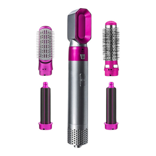 5 En 1 Brosse à Cheveux Sèche-Cheveux Lisseur Avec Peigne Style à Air Chaud