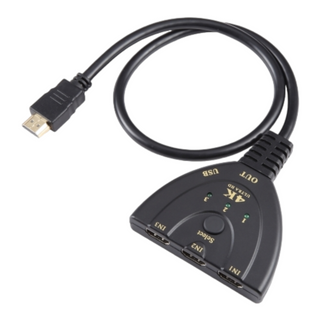 Hdmi 3 Ports 3D 4K Switch Adapter Convertisseur
