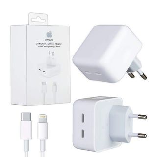 Chargeur adapter 35W Type C double Fast Charge Pour iPhone