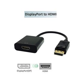DP to HDMI Adapter Female Video Converter 1080P