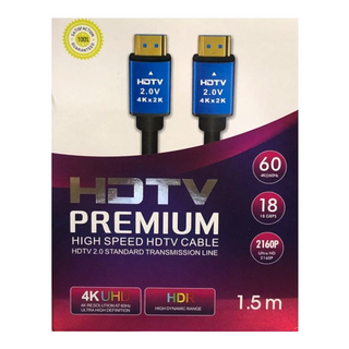 Câble HDMI 1.5M HDTV 4K Premium Haute Vitesse 2.0