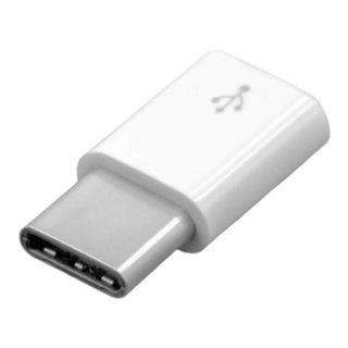 OTG Adaptateur Blanc De Câble Micro USB Vers Type C