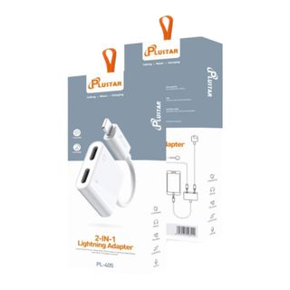 Plustar Pl405 ADAPTATEUR LIGHTNING VERS 2 PORTS LIGHTNING