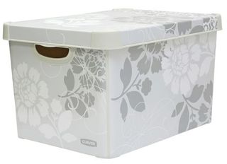 Kutija za odl. stvari Deco's Stockholm 22l sa poklop. Romance Curver