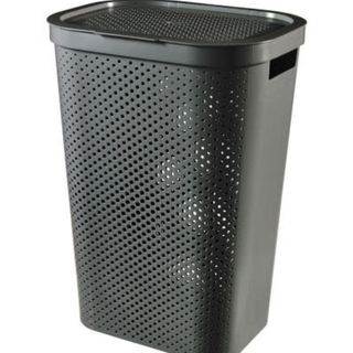 Korpa za veš sa poklopcem Infinity 60l siva Curver