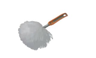 Praško sa pvc drškom 28cm bijeli Burstenmann