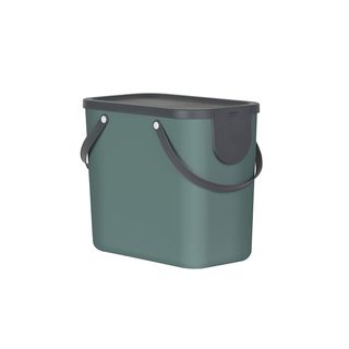 Kanta za otpatke Albula 25l sa ručkama zelena/antracit Rotho