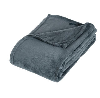 Ćebe microfiber 125x150cm plavo Atmosphera C.Dinterieur