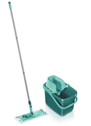 Čistač poda-džoger M-33cm sa kantom Combi Clean M zeleni Leifheit