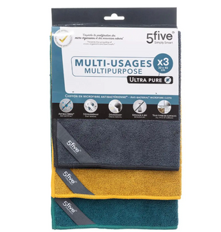 Gar. mikrofiber krpa za čišćenje 30x40cm sort 3/1 5Five