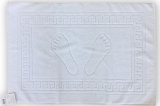 50x70cm Hotelski peškir Stopa bijeli 550g Frotirka