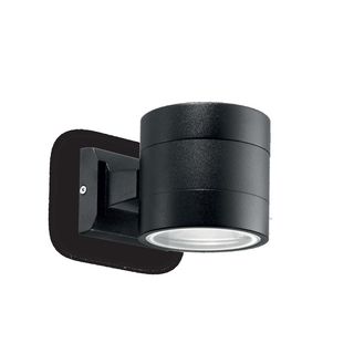 Spoljna zidna lampa Snif Round AP1 G9 1x40W crna Ideal Lux