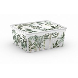 Kutija za odlaganje stvari M sa poklopcem 18l Jungle Kis