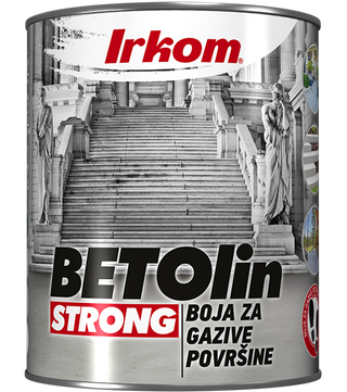 Boja za podove garaža i radionica Betolin Strong bijela 0.75 Irkom