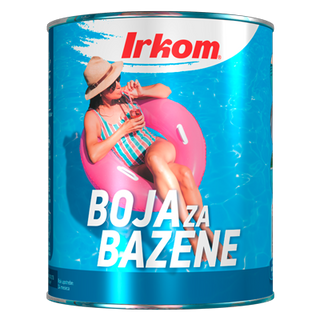 Boja za bazen 750ml plava Irkom